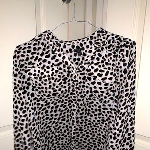 Ann Taylor Factory Blouse! Medium Petite